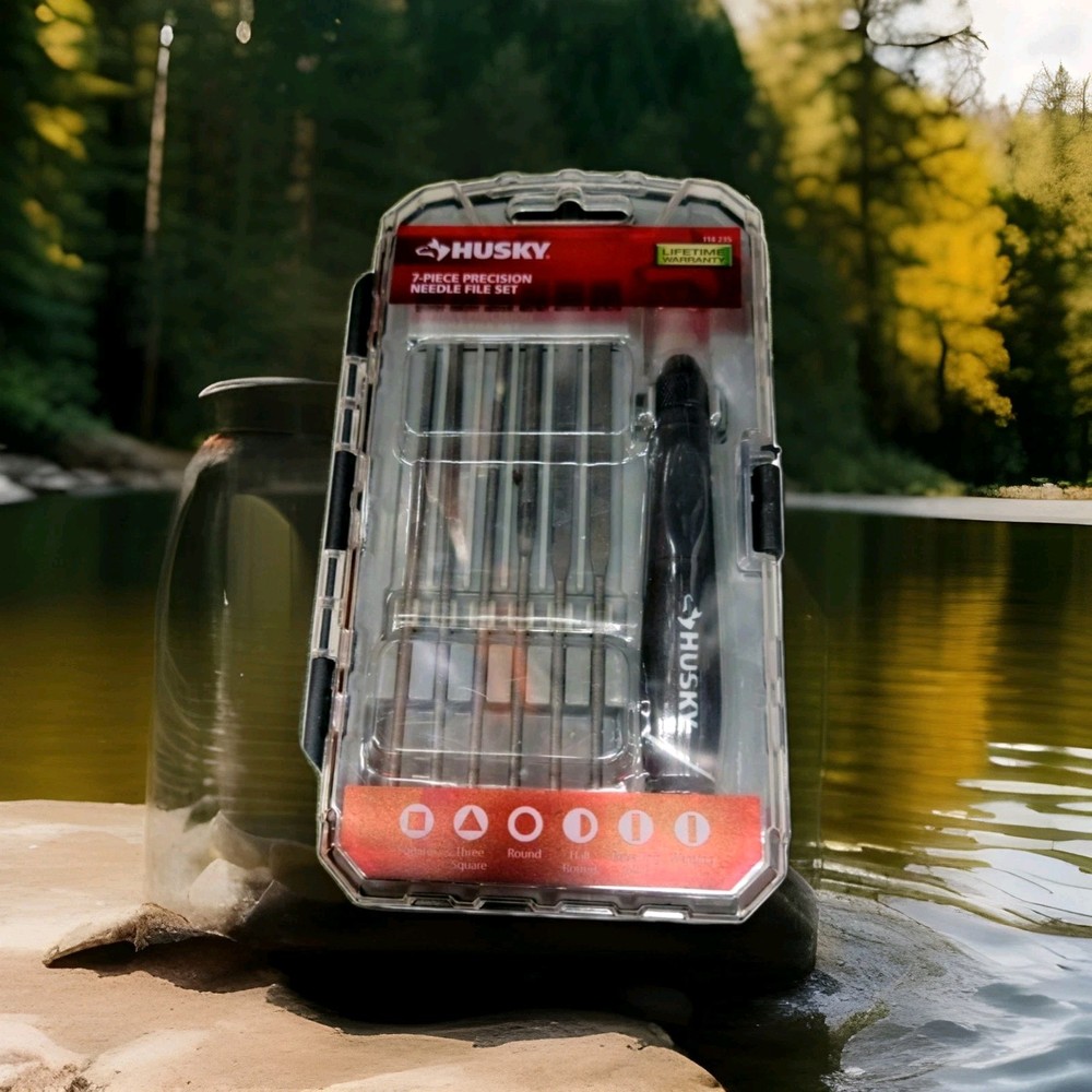 Husky 7pc Precision Needle File Set.