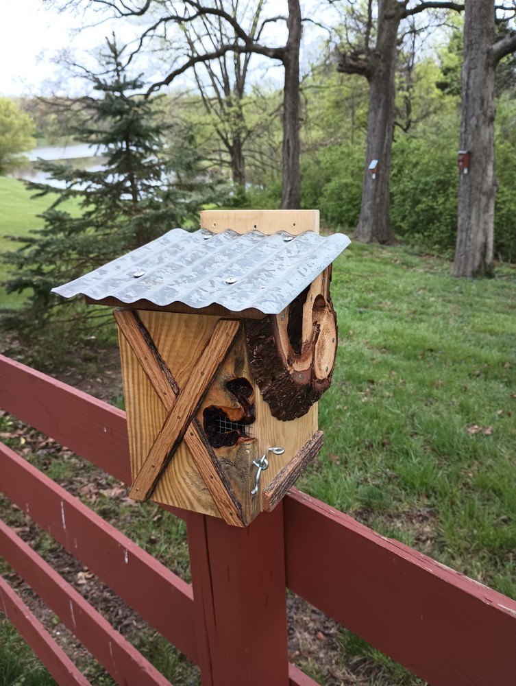 RUSTIC Handmade Birdhouse using Recycled/Reclaimed Materials