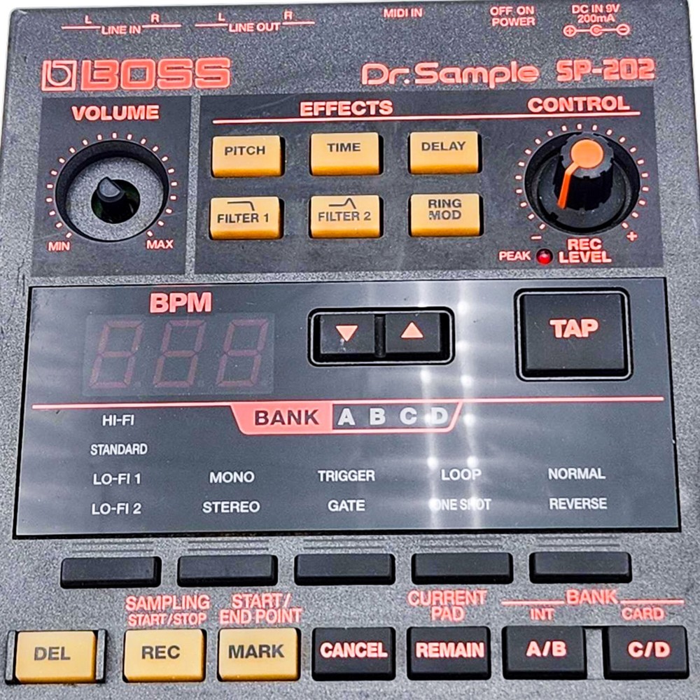 BOSS SP-202 Dr. Sample Sampler Looper Drum Machine Roland Working