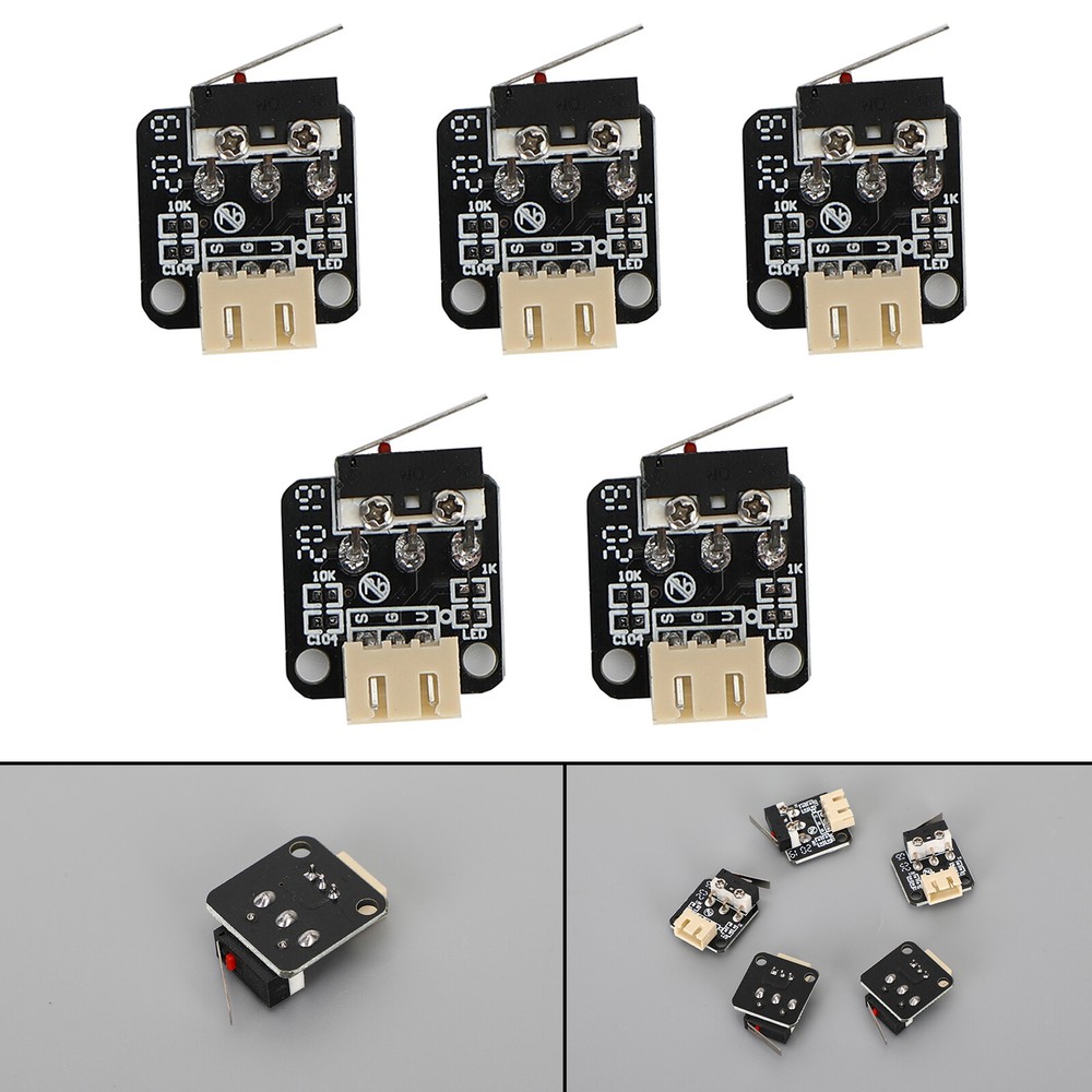 5x 3Pin Endstop Limit Switch Mechanical Endstop Switch Module Fits CR-10 Ender3