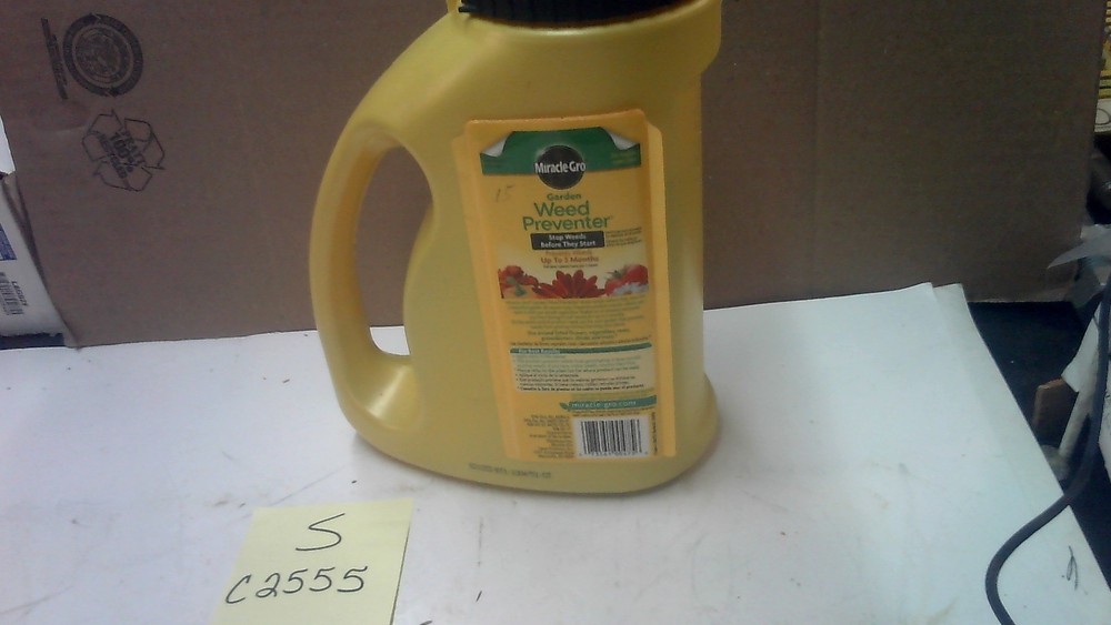 MIRACLE GRO 5 LB GARDEN WEED PREVENTER