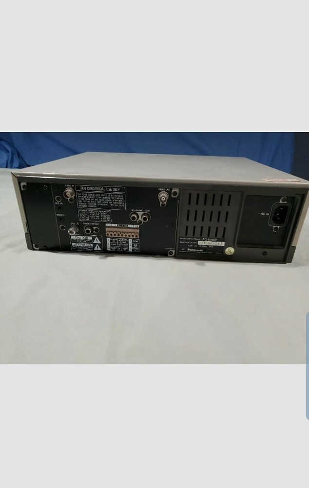 Panasonic AG-6040P Commercial Time Lapse VCR