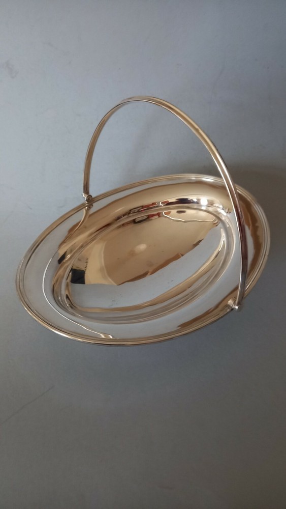 Vintage Silver Plated Handled Dish