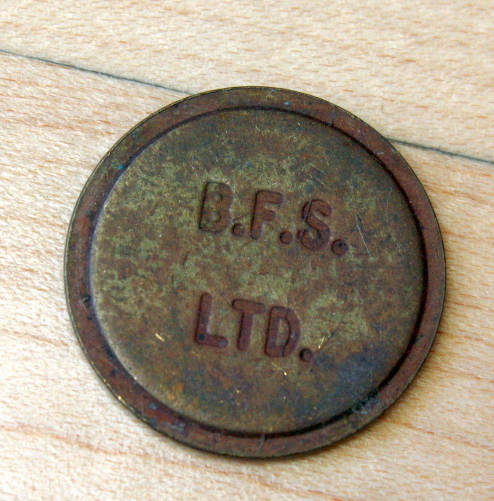 BFS Ltd Token 22mm 5g