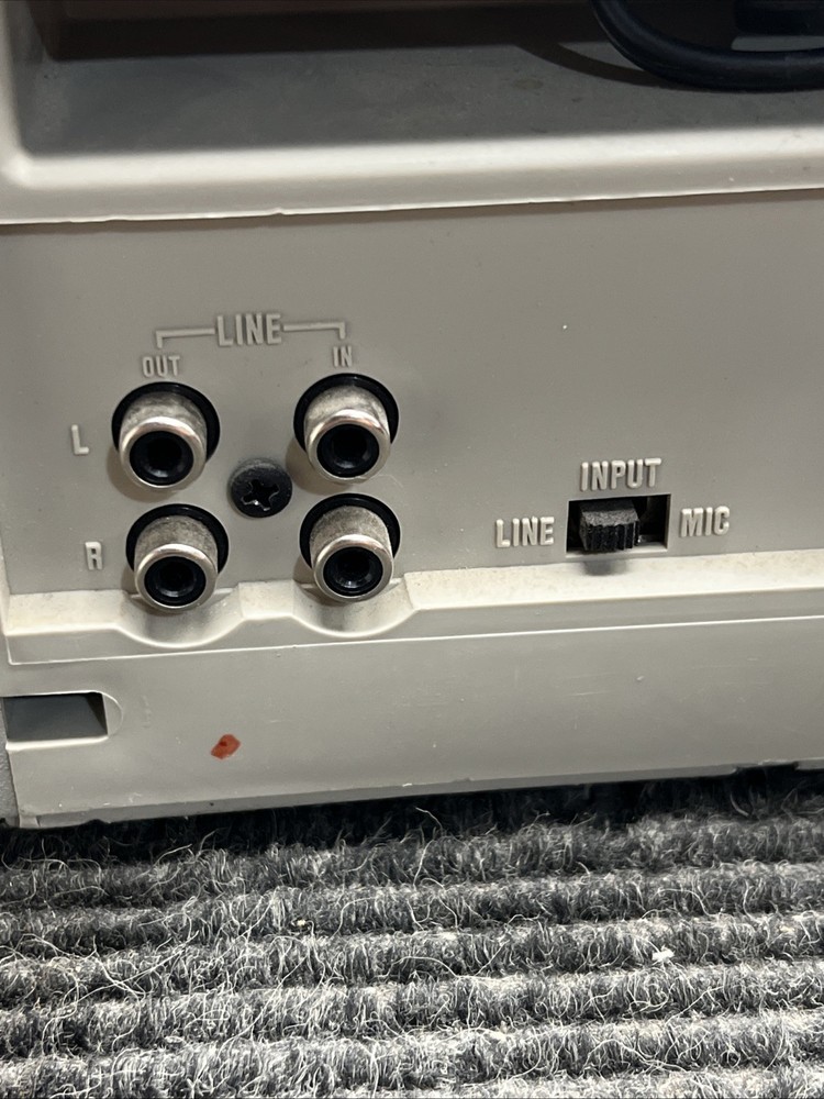 Used Sharp RT-100 Stereo Cassette Deck Dolby System - Powers On