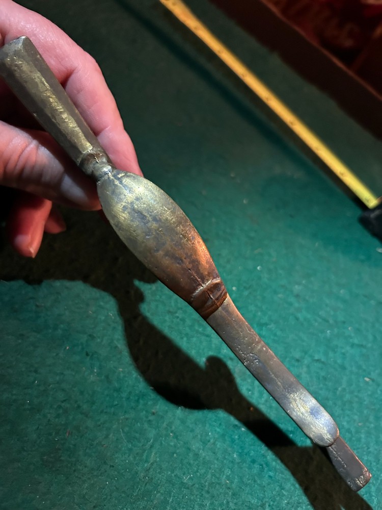 9" brass muzzle loader trigger guard  NOS                  #4