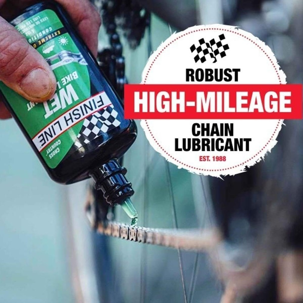 Finish Line WET Lube, 4oz Drip