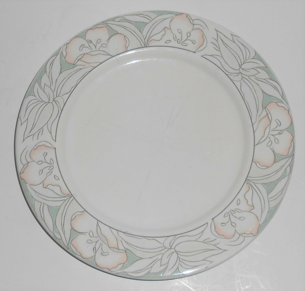Corning China Ocean Bloom Dinner Plate