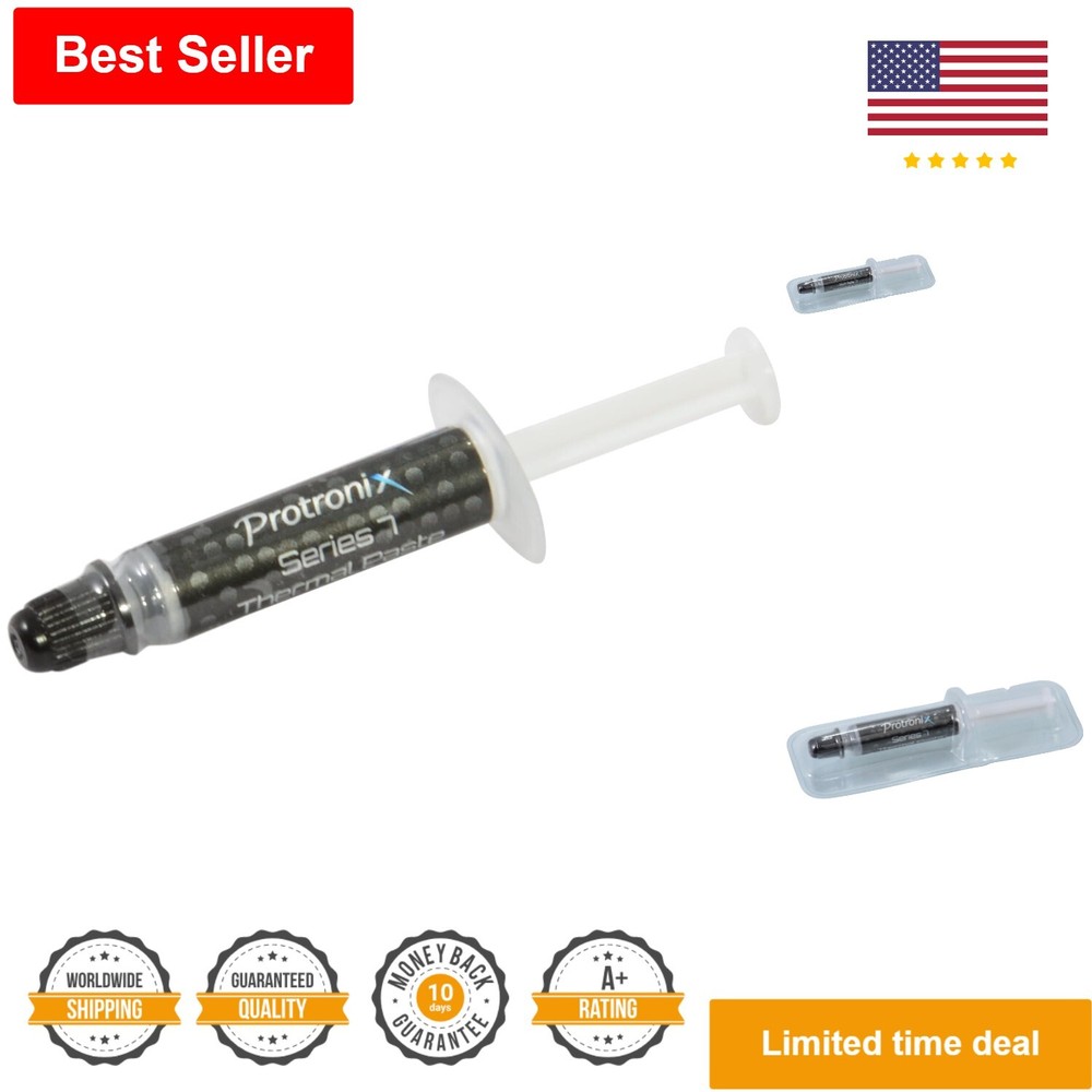 Silver Thermal Grease CPU Heatsink Compound Paste - 5 Pack, High Conductivity