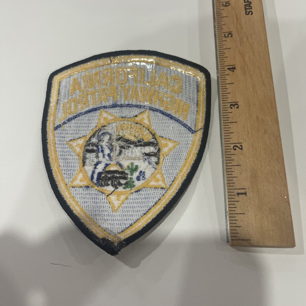 California Highway Patrol Shoulder Patch