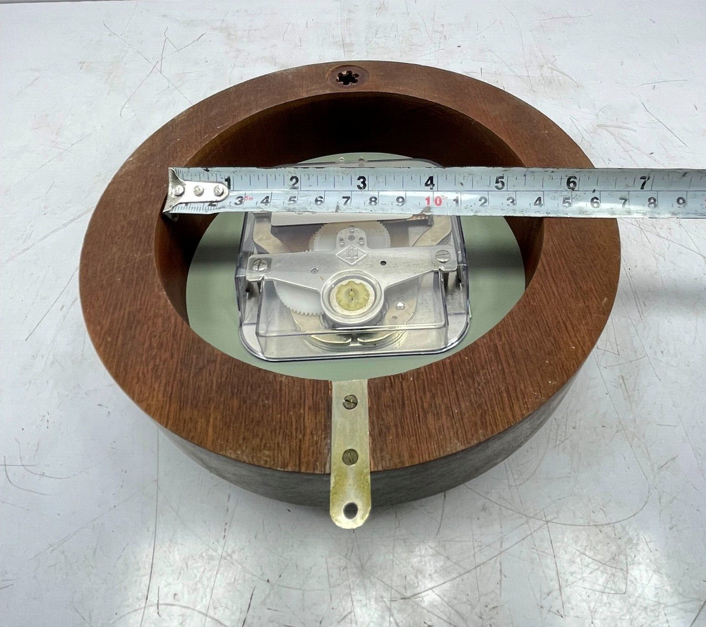 Wempe Ship's Analog Clock Chronometerwer Multiuse Highest Quality Range 12/24VDC