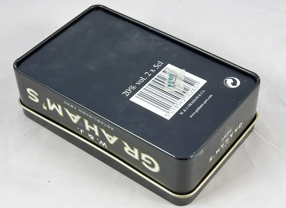 Graham's Port Empty Tin - 2 x 5cl. Bottles