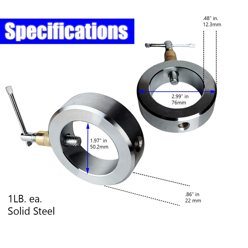 F2 MultiCollar PRO - for 2", 1.25" and 1" Bars