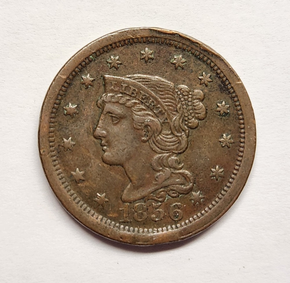 1856 Large Cent – XF