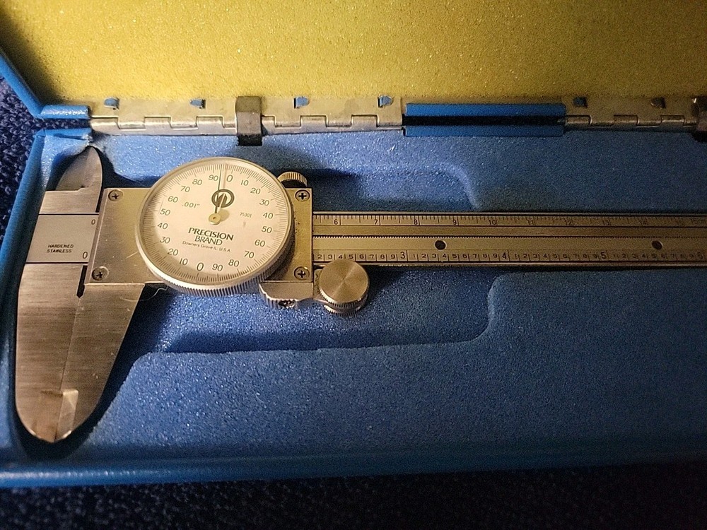 Precision Brand Caliper & Ironton Digital Caliper.