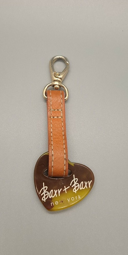 Barr Barr New York Leather Keychain