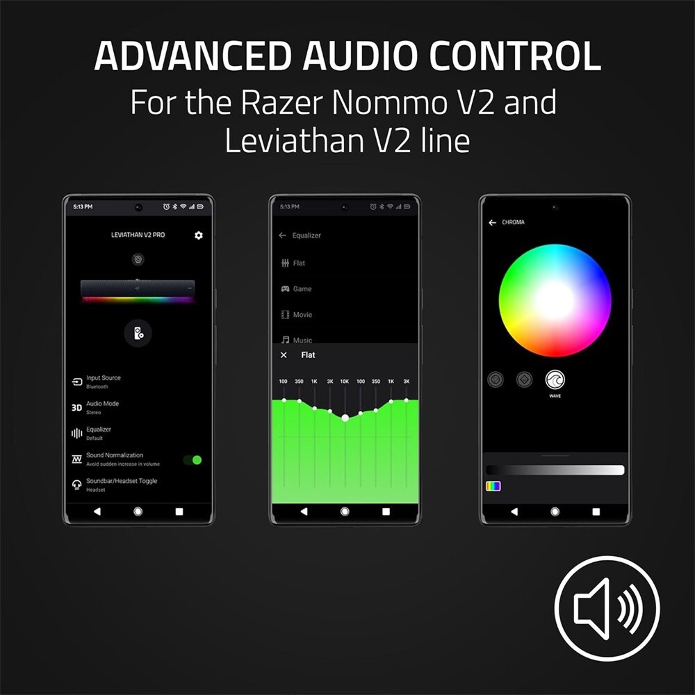Razer Wireless Control Pod For Peripherals & Speakers Advanced Audio Control