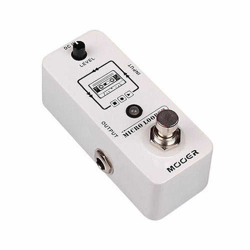 Mooer Micro Looper 30 minute Loop Recording Guitar Effects Pedal