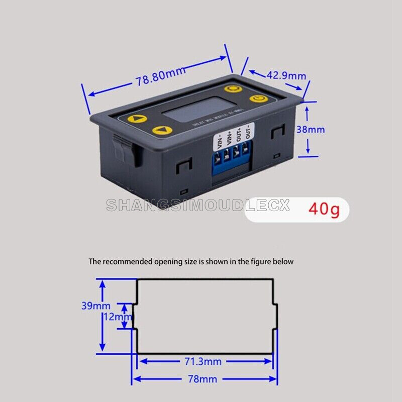 Multi-Function Trigger Delay Cycle Timing MOS Tube Control 5V 12V 24V UART