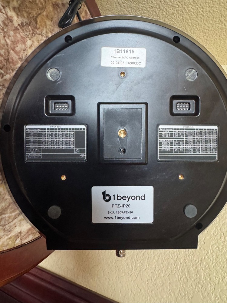 1 BEYOND PTZ Camera Silver PTZ-IP20