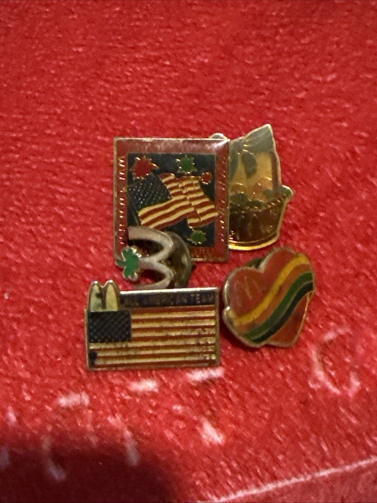 Mcdonalds Vintage Pin Lot