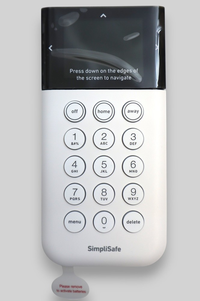 SimpliSafe Home Security Wireless Keypad