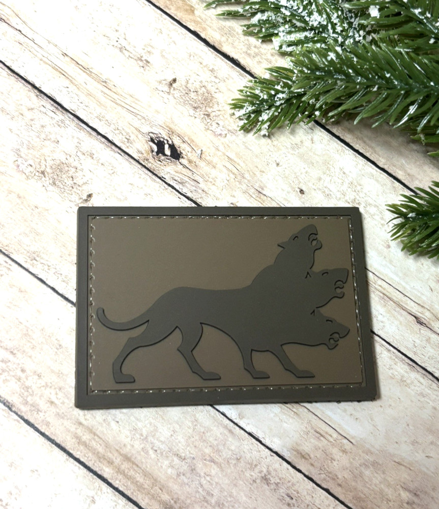 Wolves PVC Patch - Tactical Morale Wolf Patch - Military Gun Werewolf Patch