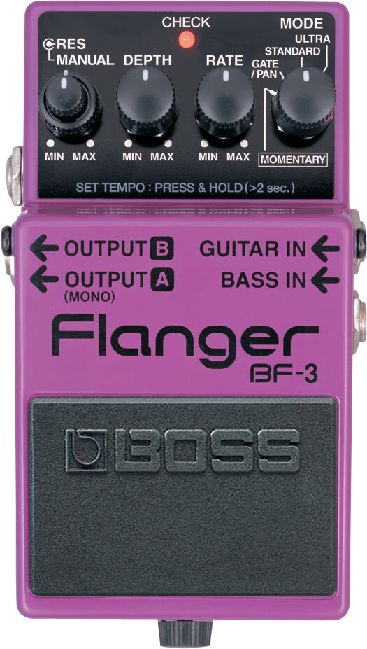 Boss BF-3 Flanger Compact Guitar Effects Pedal