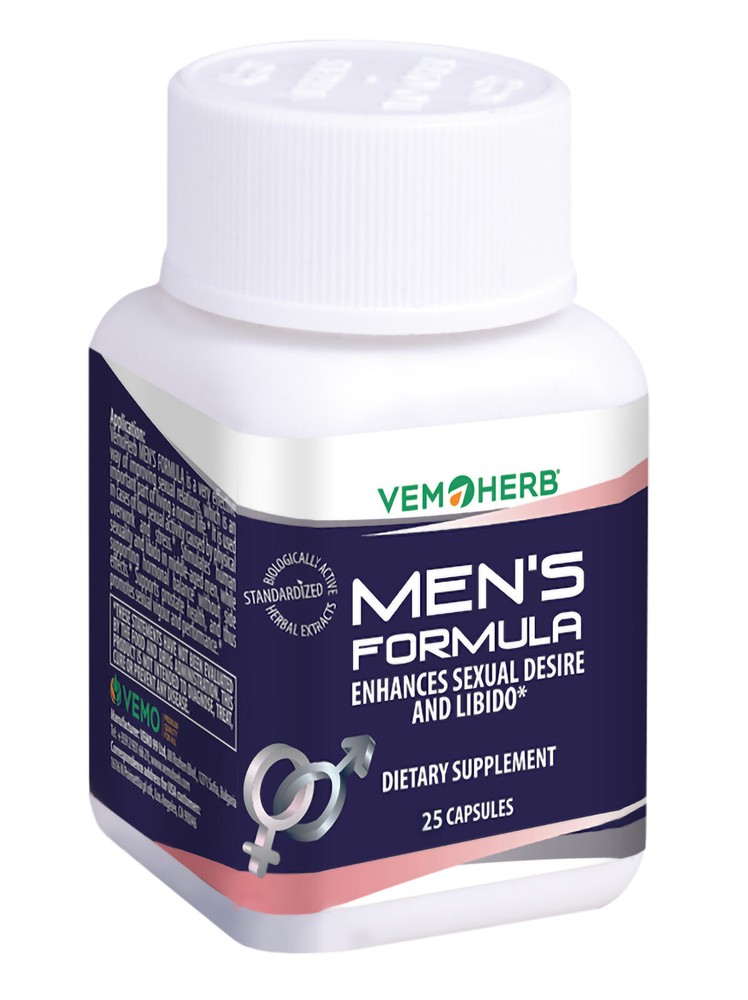 VEMOHERB MEN'S FORMULA( 25 capsules)