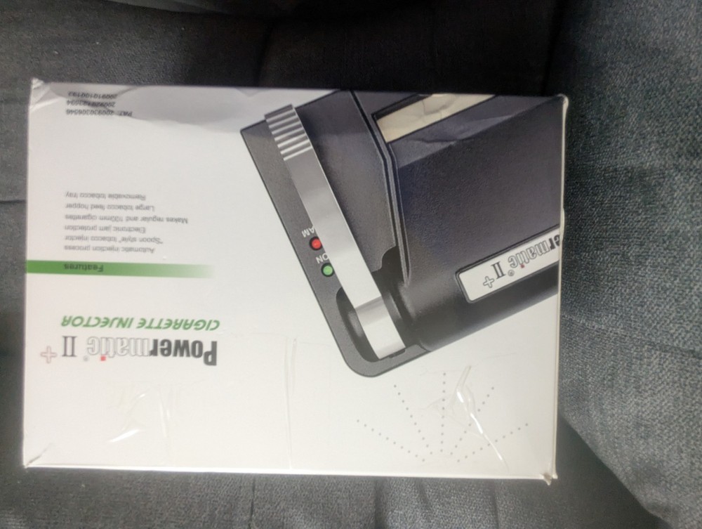 Powermatic II+ Electric Cigarette Injector Machine