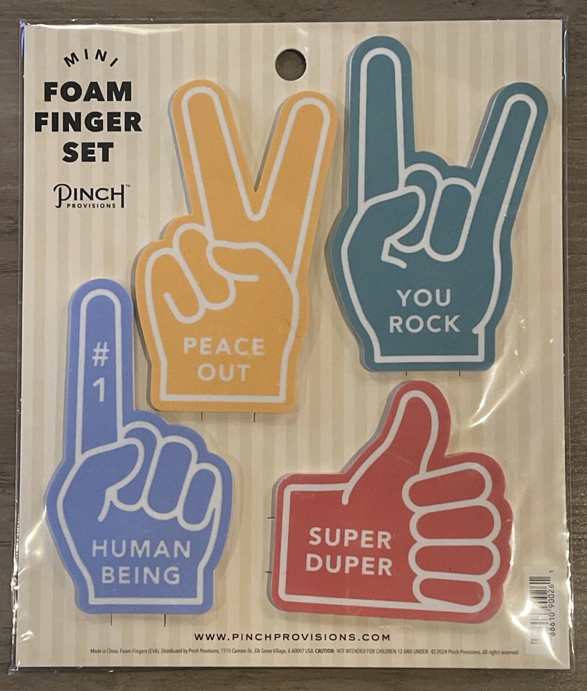 Mini Foam Finger Set