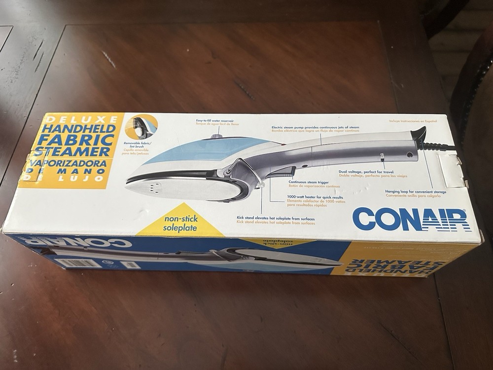 Conair Deluxe Fabric Handheld Steamer/Iron