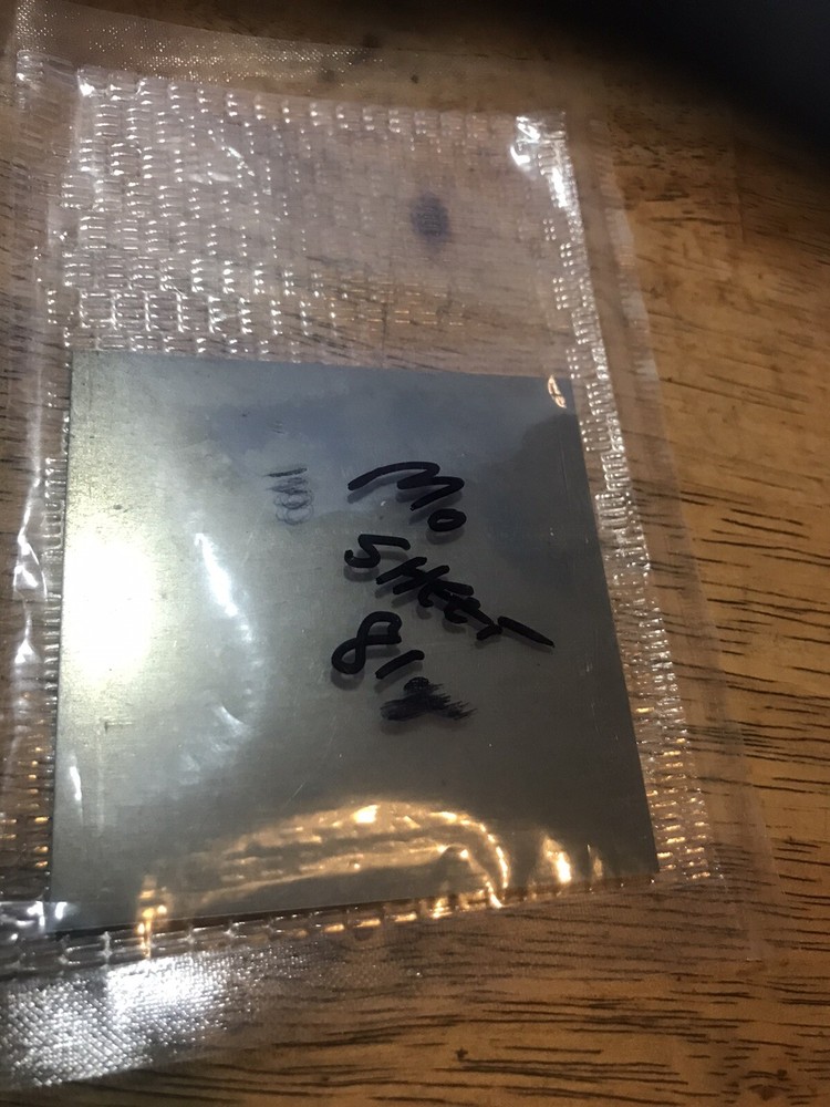 Molybdumun Sheet. 81 gms
