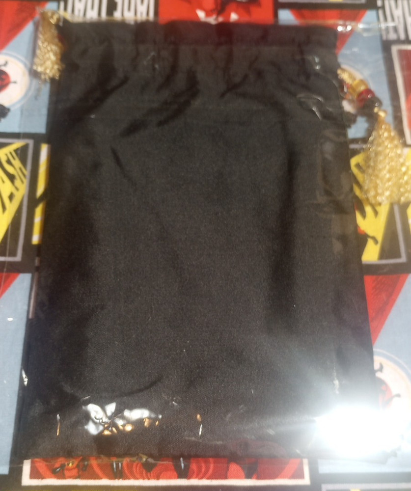 Baba Studio Baba Barock Draw String Tarot Bag OOP 1st Ed. No Tag - Red Flowers