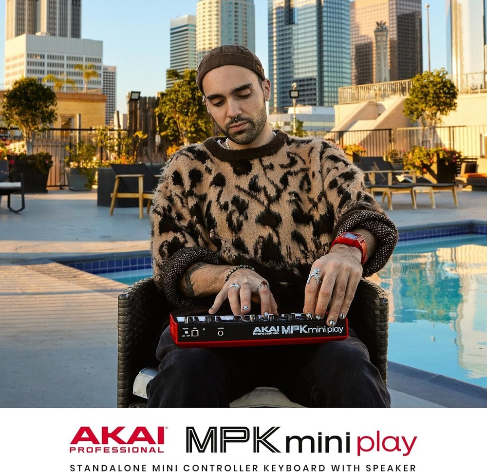 MPK Mini Play MK3 - Comprehensive MIDI Controller with Built-in Speaker & Sounds