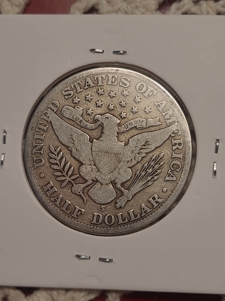1915-S Barber Half Dollar