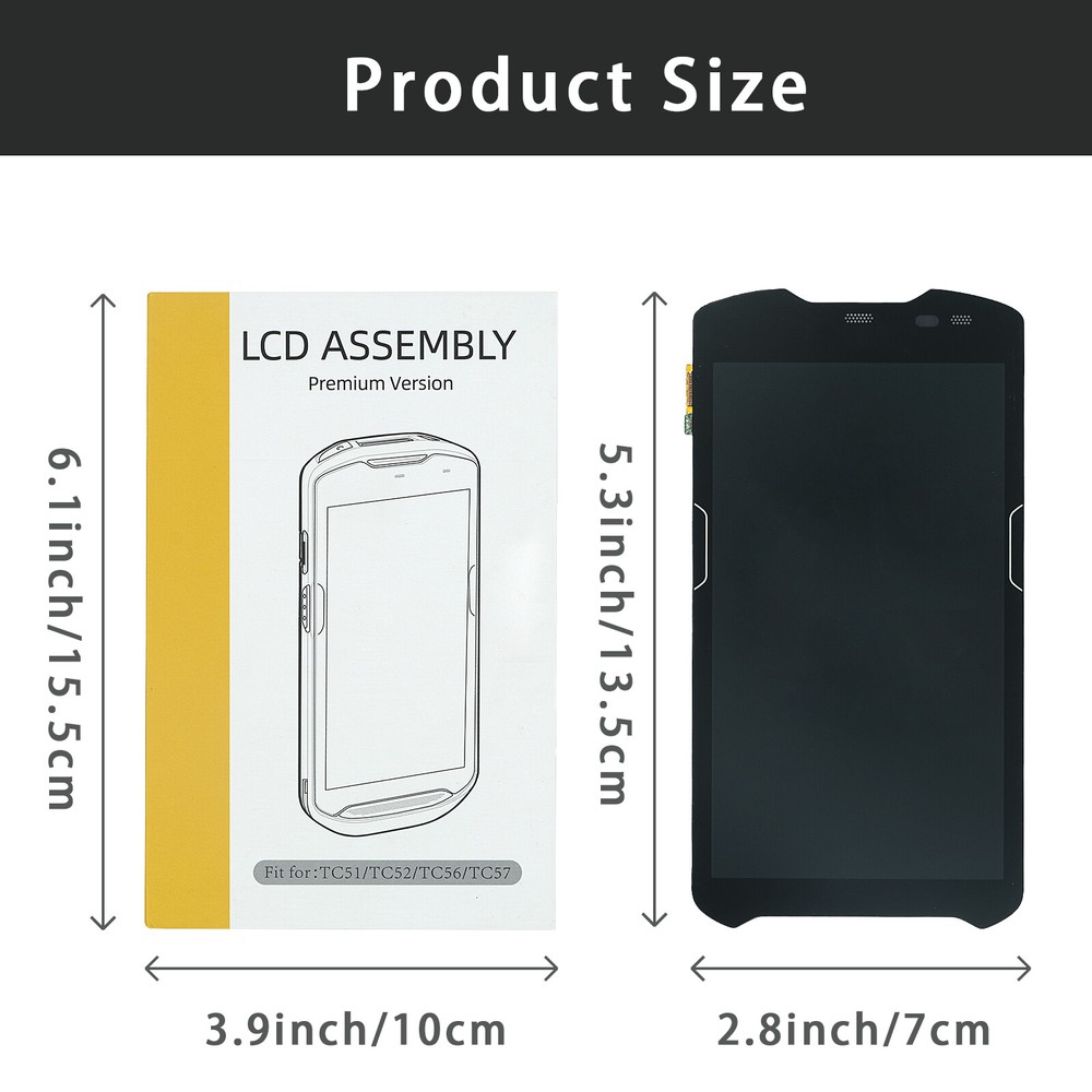 LCD Module with Touch Screen For Motorola Zebra TC51 TC56 LOTS