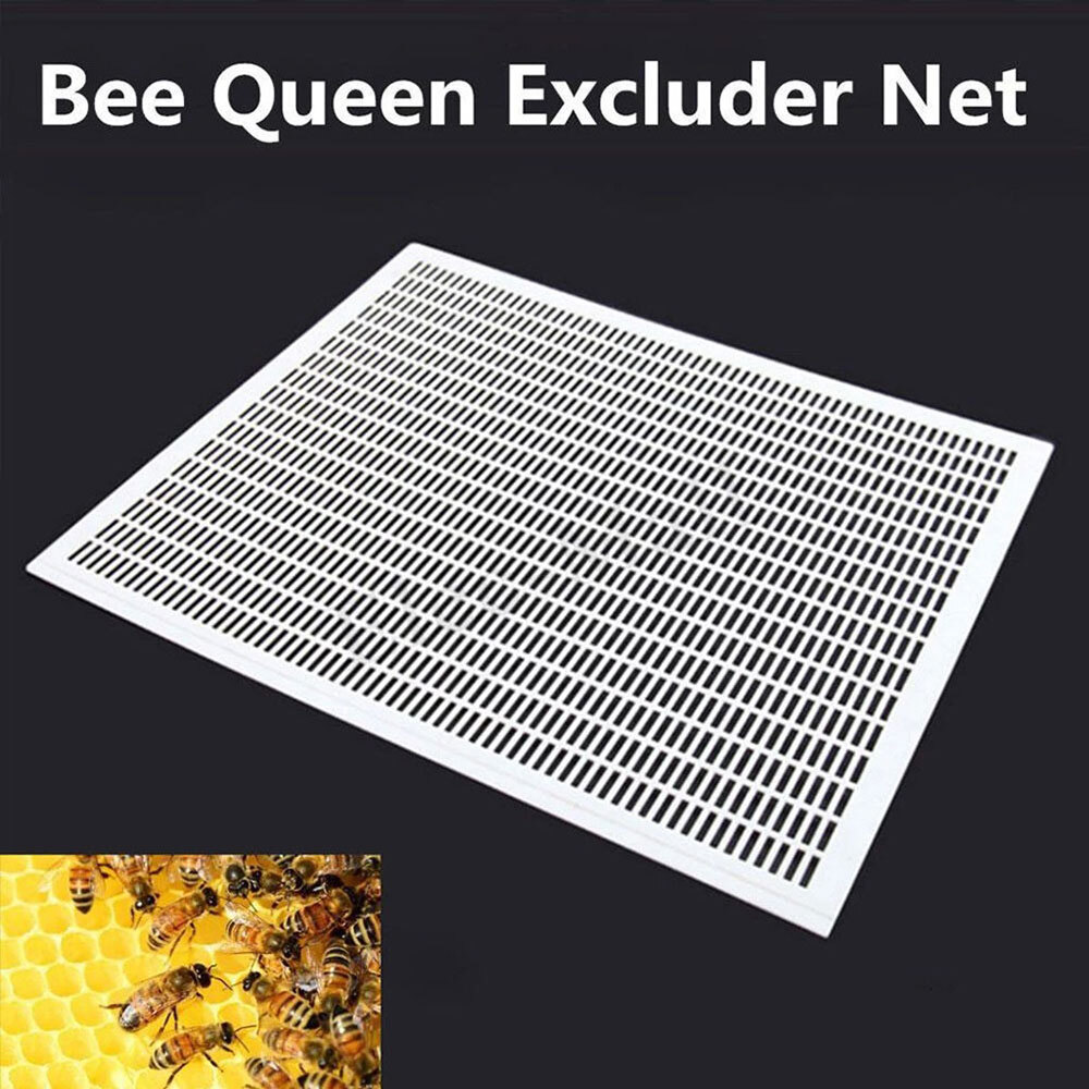 4 Pack 10 Frame Plastic Queen Bee Excluder,Trapping Net Grid beekeeping Tool Kit