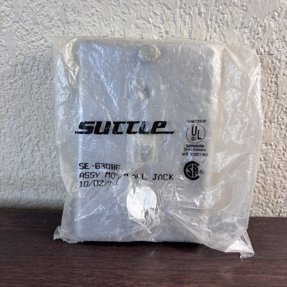 Vintage Suttle SE-630B6 Modular Wall Jack Assembly