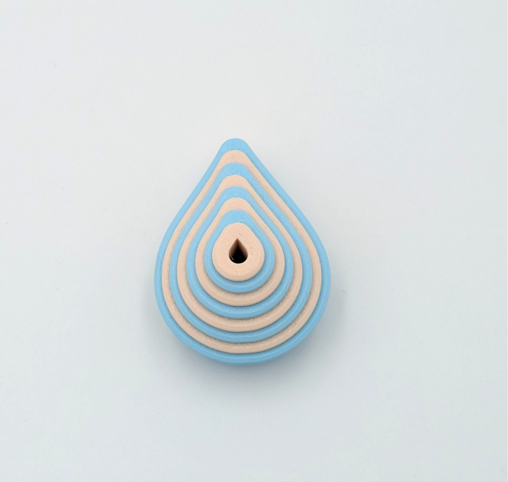 Rain drop Clay Cutter Shape Set ~ Polymer Crafting Tool ~ Stackable Outline