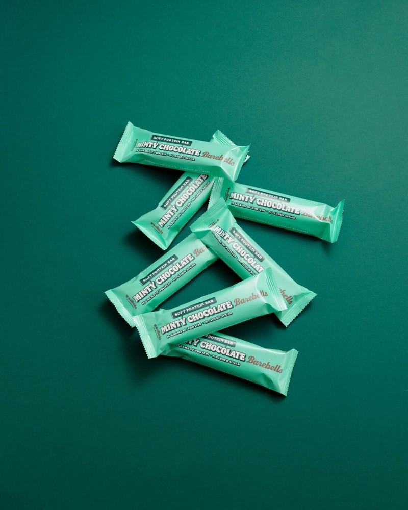 Barebells Soft Protein Bar Minty Chocolate 12 Bars Barebell Bars Mint Choco