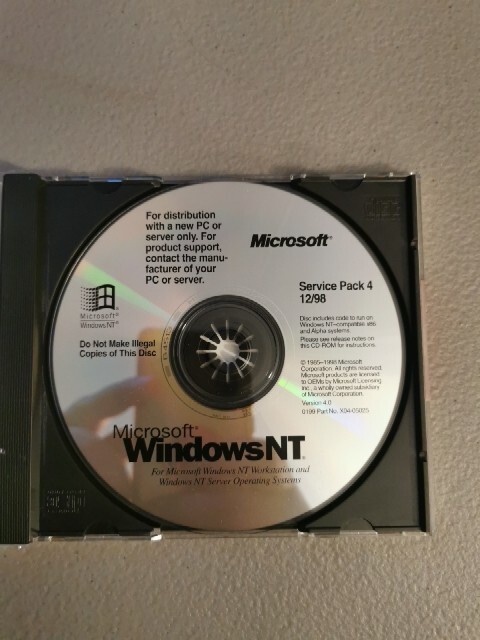 Microsoft Windows NT Service Pack 4 For Workstation/Server 12/98