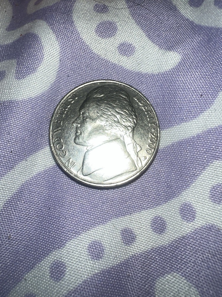 2 Sided Double Headed Nickel Front &Back both Heads 2 Different Years 2000/1982