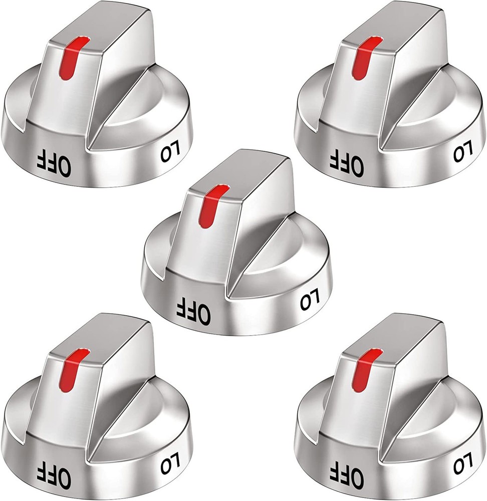 Samsung NX58H5600SS/AA-00 Oven Range Burner Knobs (5 Pack)