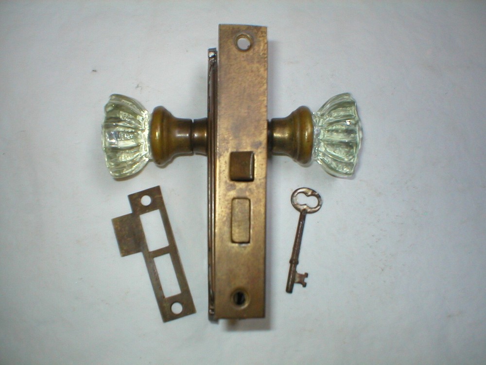 Antique Art Deco Era Door Hardware