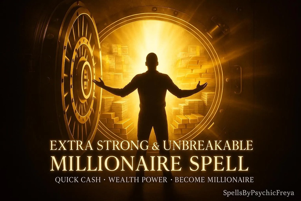 Extra Strong & Unbreakable Millionaire Spell | PDF report+guide