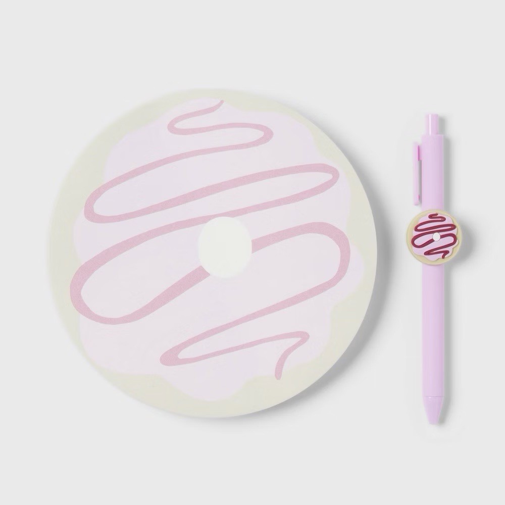 Donut Notepad with Pen Set - Room Essentials