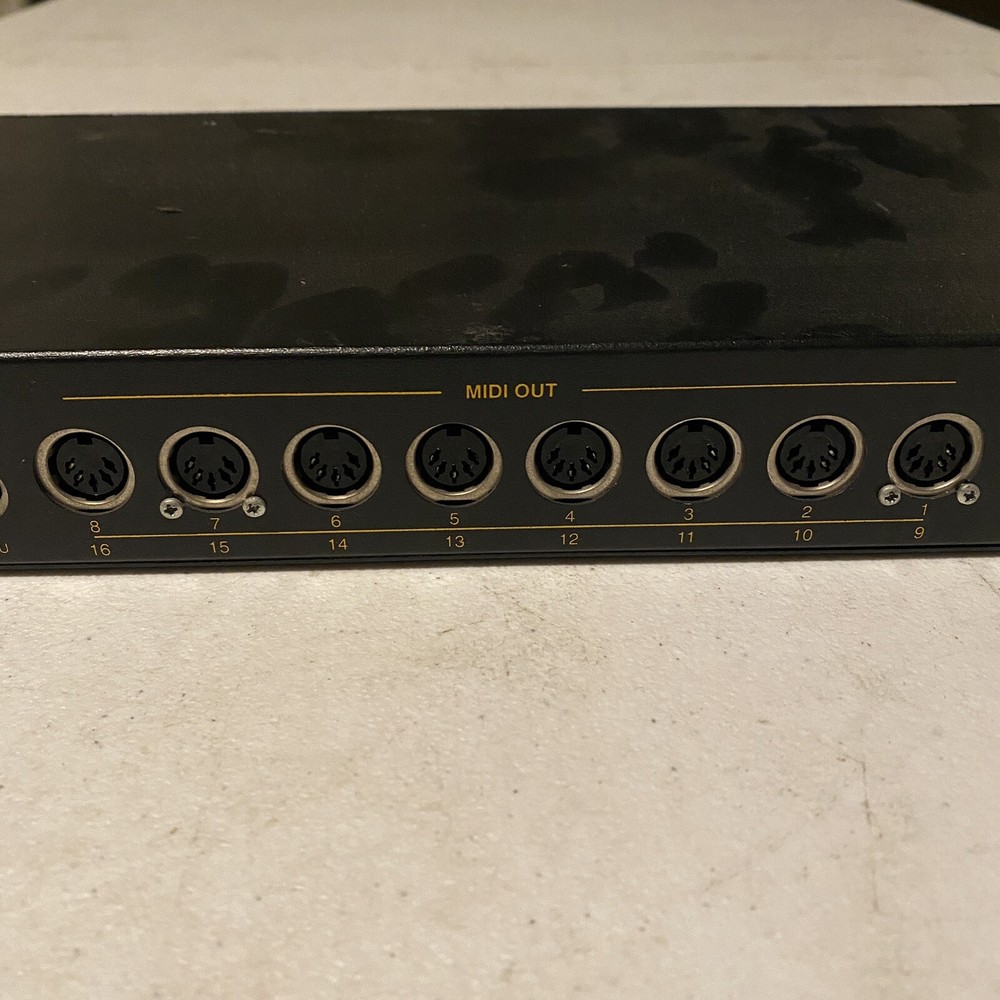 Opcode Systems Studio 4 OMS Midi Interface Vintage Rackmount - No Power Adaptor