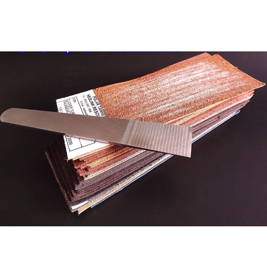 Real Leather Strap Knife Straight Sharpener Strop Barber Manicure Pedicure Tool