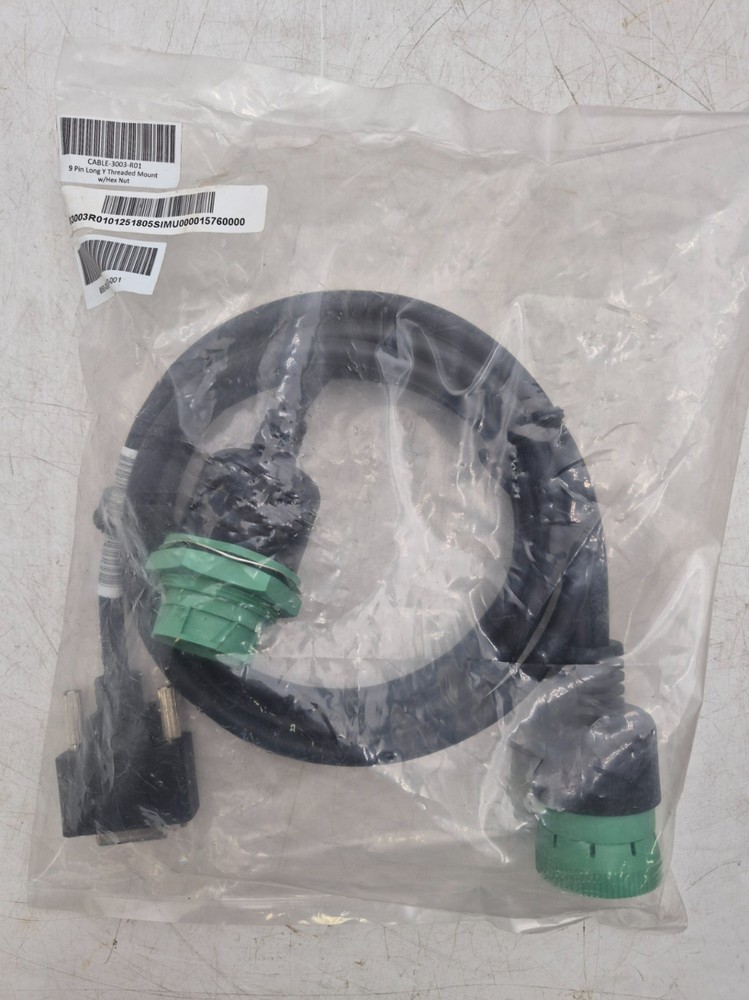Cable 3003-R01 9 Pin Type long y threaded mount